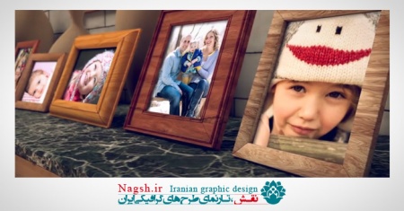 دانلود پروژه زیبای افتر افکت نمایش تصاویرFireplace Warm Photo