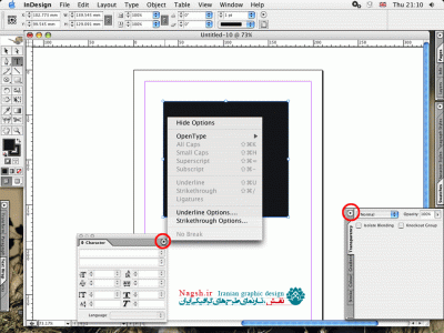 آموزش ایندیزاین indesign